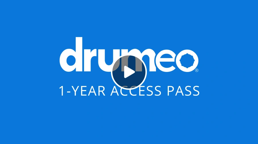 Drumeo One-Year Access Pass