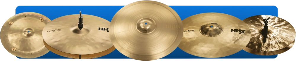 Sabian cymbal setups