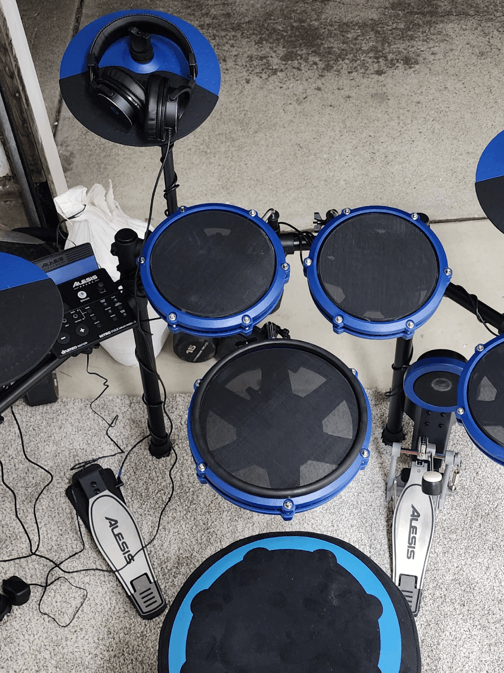 Tony's drum kit