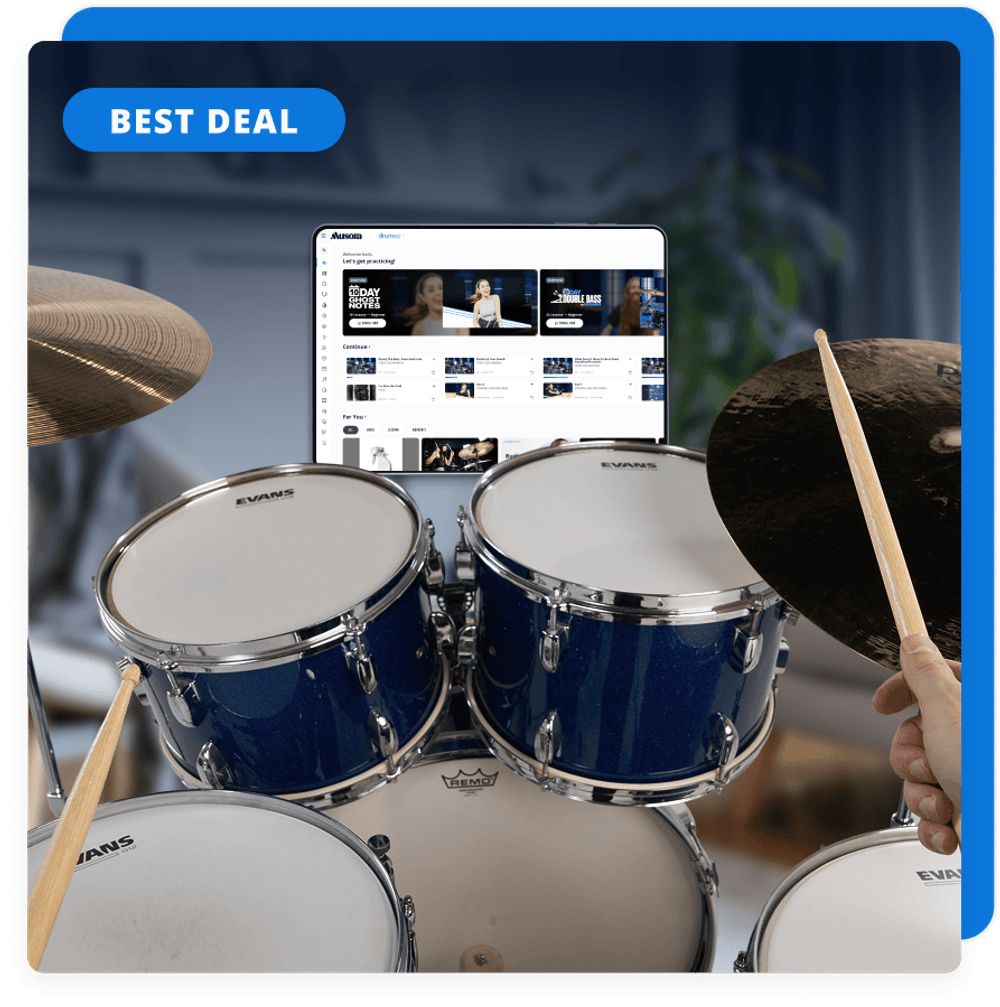 Person playing drums