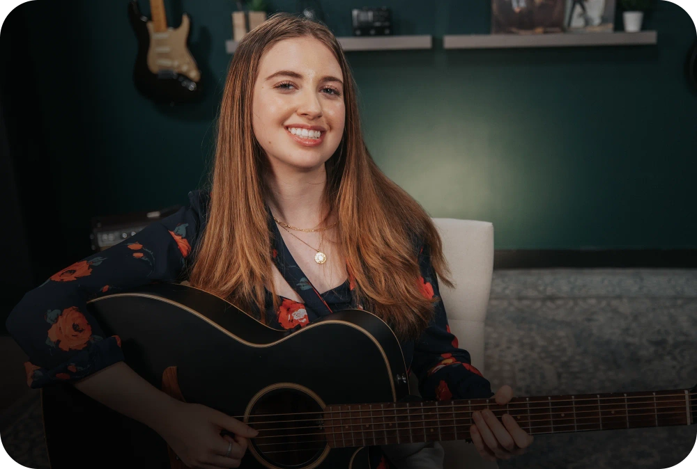 Get Started On The Guitar <br>35 Lessons