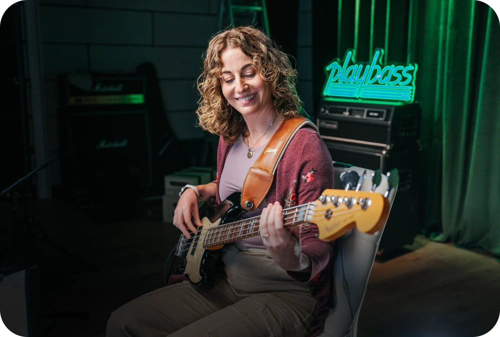 Learn To Play The Bass <br>35 Lessons