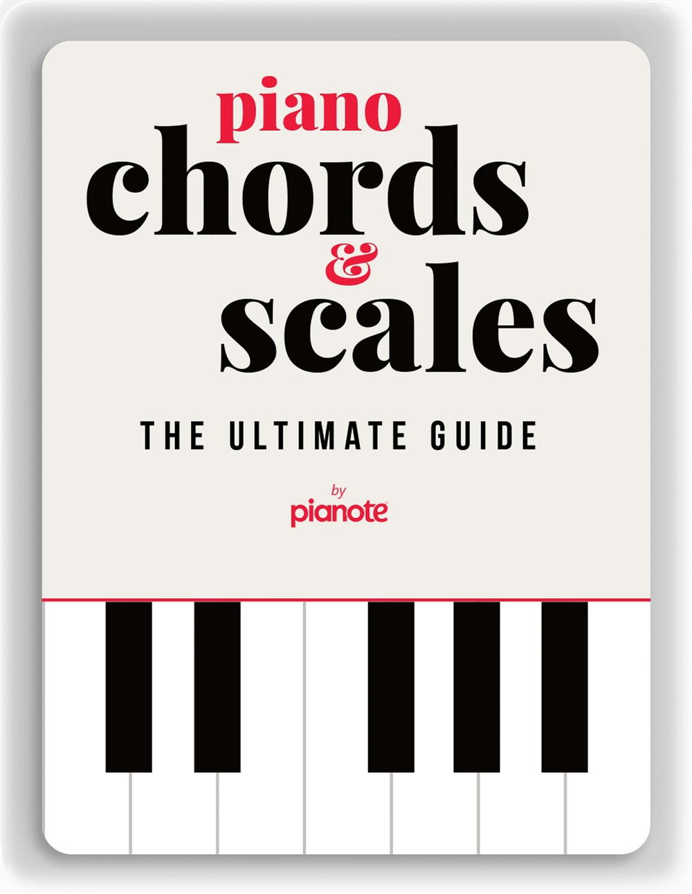 Piano Chords & <br>Scales Digital Book