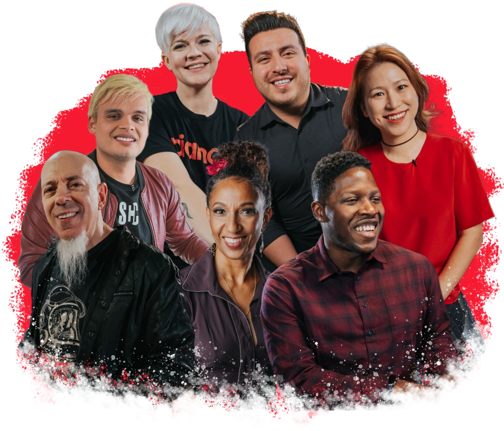 pianote collage image