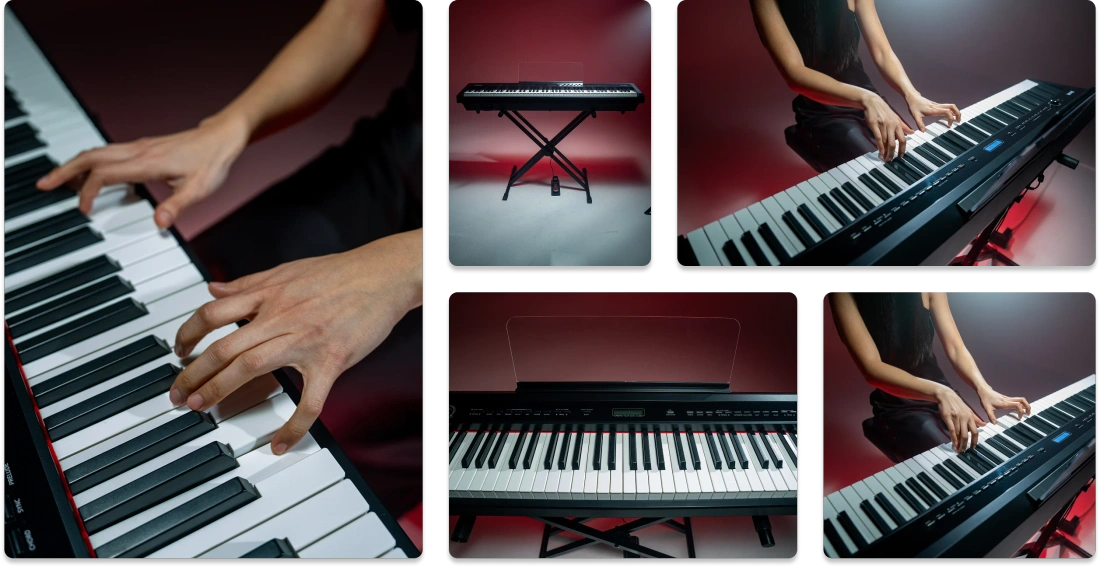Pianote Prima with stand