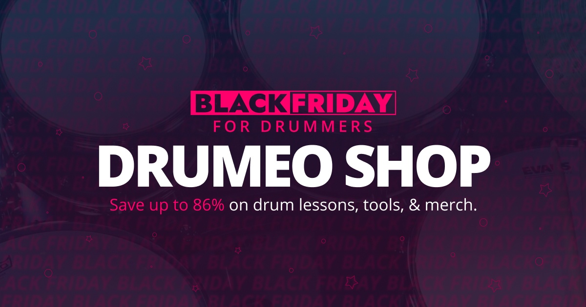 Drumeo Drum Shop Get Lessons, TShirts, Gear, & Much More!