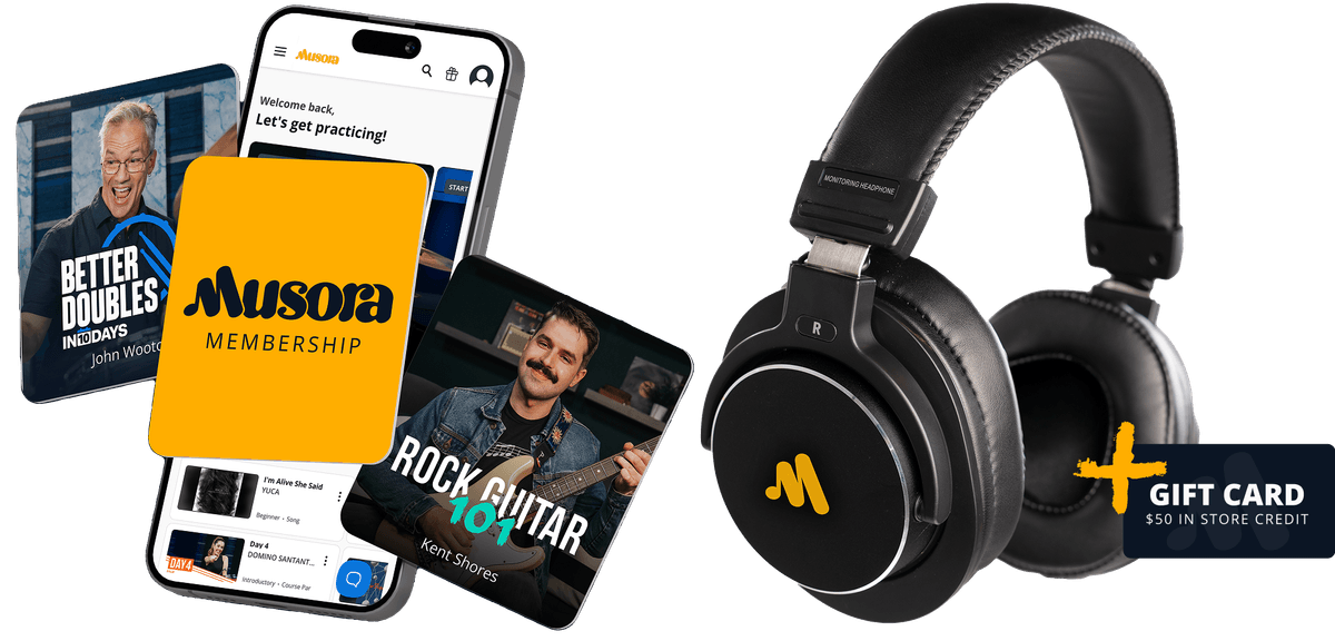 Headphones and $50 store credit