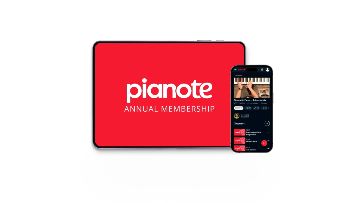 One of 5 Annual Pianote Memberships