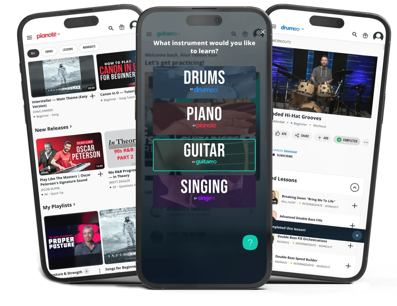 Musora app on mobile devices