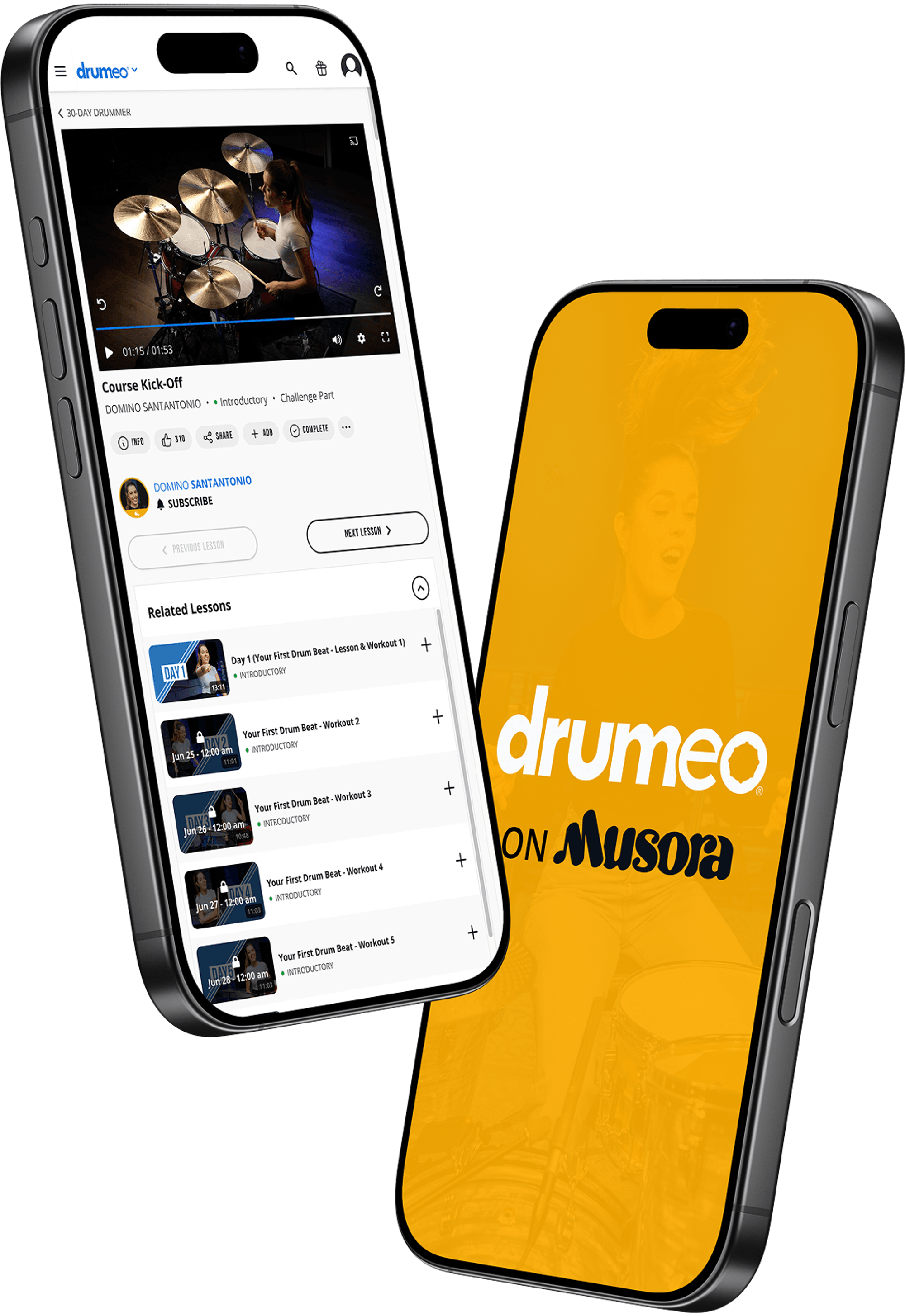 Drumeo Mobile App
