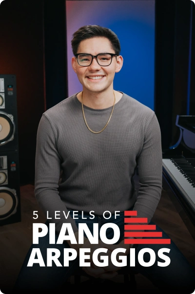 5 Levels of Piano Arpeggios