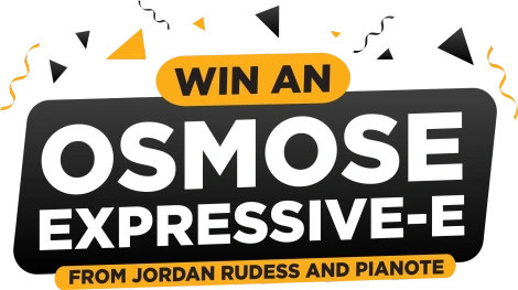 Win an Osmose Expressive-E from Jordan Rudess and Pianote Logo