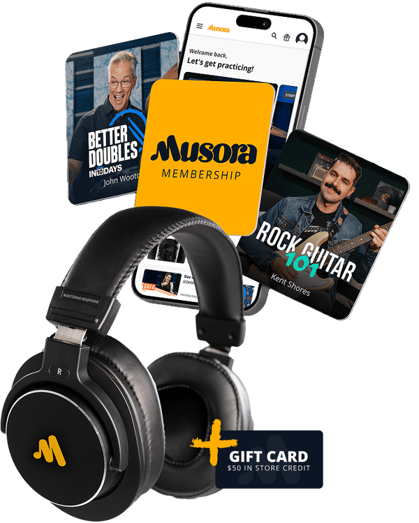 Headphones and $50 store credit