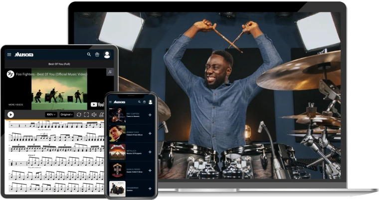 Drumeo beginner lessons top