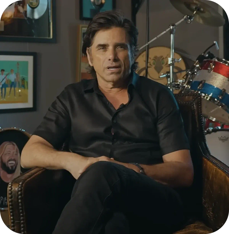 John Stamos testimonial