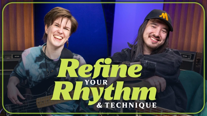 Add dynamic nuance to your rhythm and playing technique.