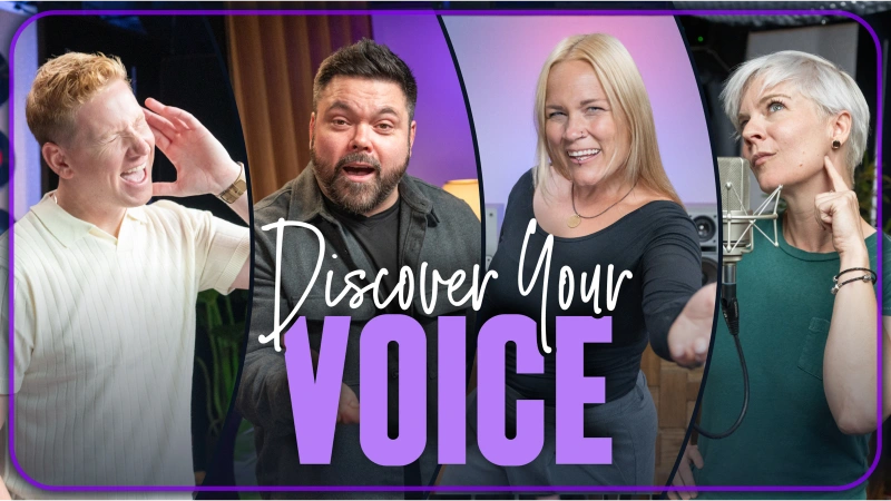 Get more comfortable with your voice and how it works.