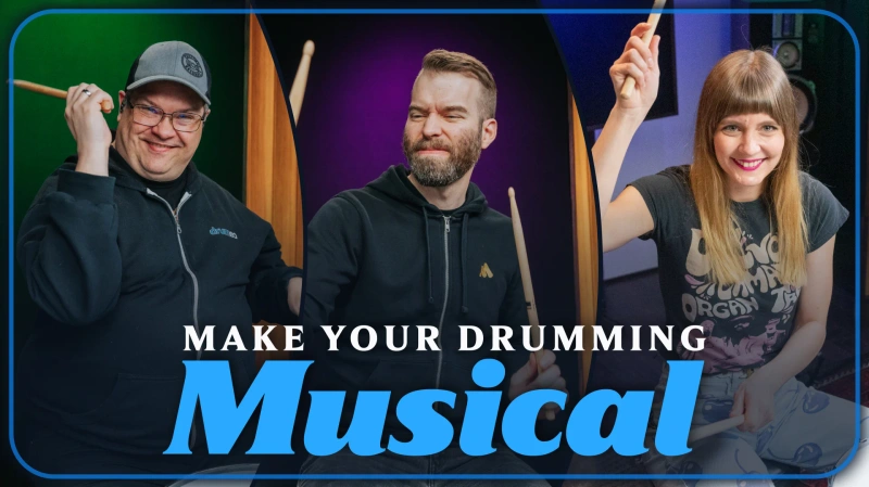 Shape your grooves with accents and musical phrasing.