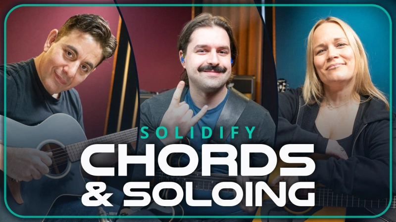 Build consistency in your chords and flexibility in your solos.