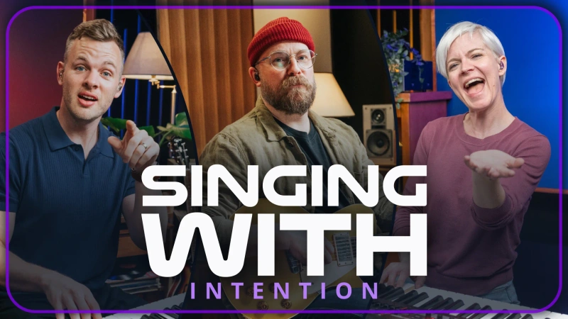 Sing with clear intention and connect with your authentic voice.