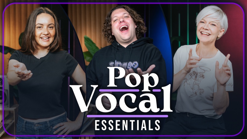 Deliver powerful, dynamic pop vocals without strain or pushing.