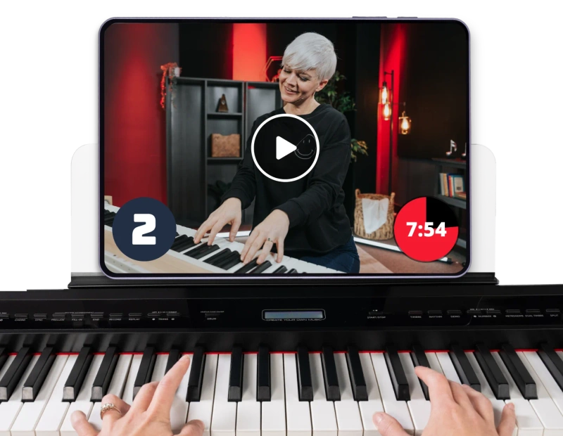 tablet piano