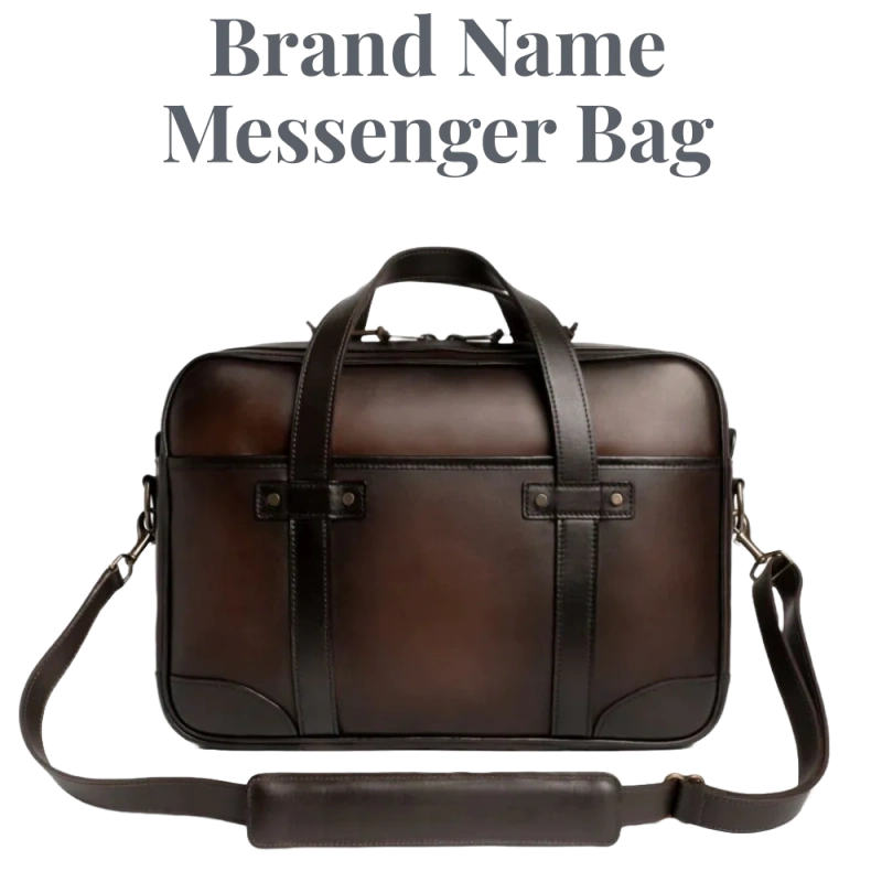 Brand Name Messenger Bag
