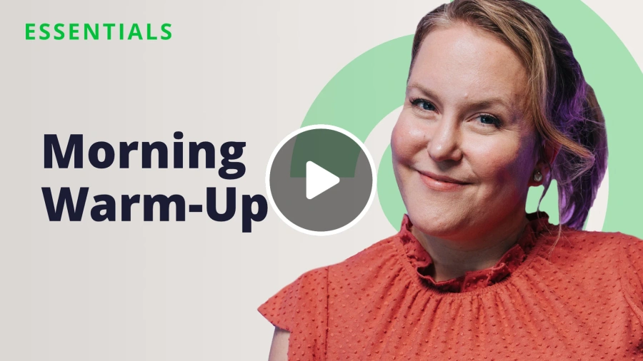 Morning Warm-Up with Julia Ziegler